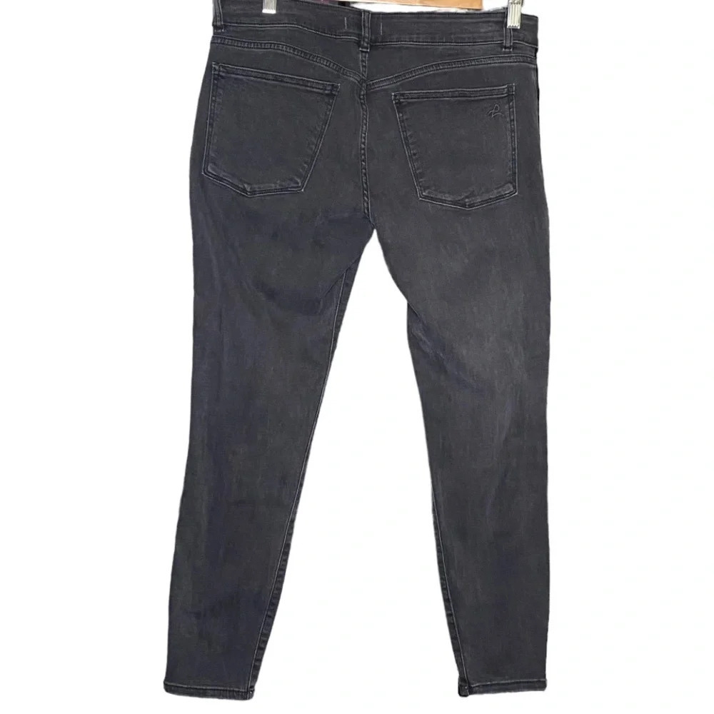 DL1961 Black Morrison Wash Margaux Instasculpt Ankle Skinny Jeans Size 30 - Picture 9 of 11